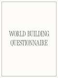 World Building Questionnaire
