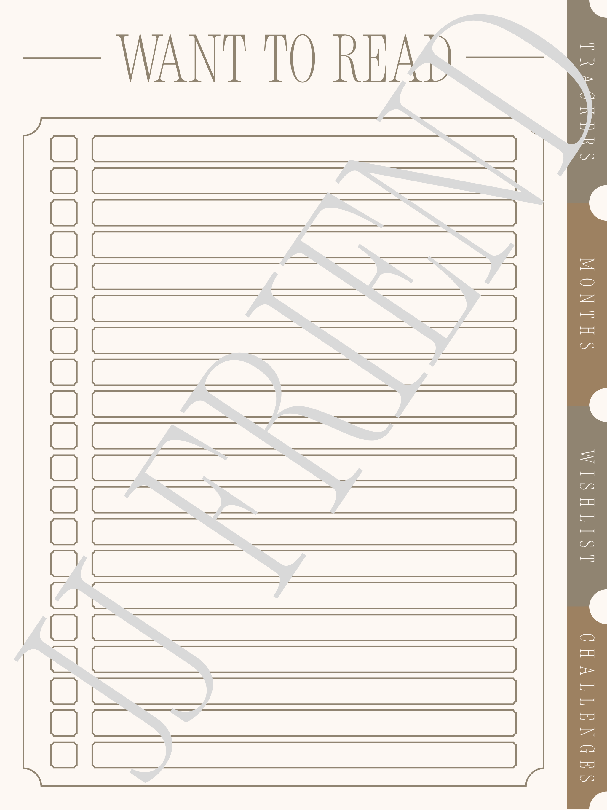 Reading Journal